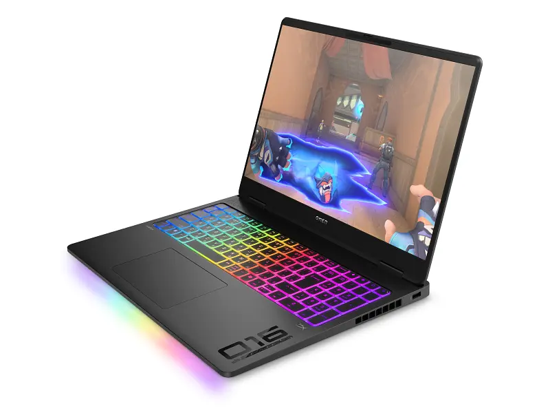 25C1_OMEN_MAX_16_Shadow Black_NT_HD Cam_non FPR_B2_BD1_D1_RGB_Valorant Screen_Core Set_Front Left_4031041.webp